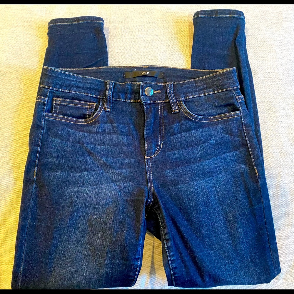 JOES womens denim- size 27- dark wash- skinny fit/leg